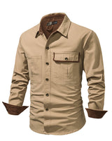Stoeres Herrenhemd - Lars in Khaki