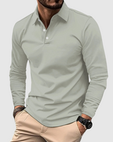 Tyronyx - Atmungsaktives Poloshirt in Grau