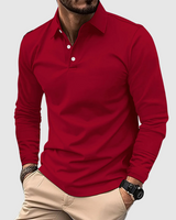 Tyronyx - Atmungsaktives Poloshirt in Rot