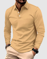Tyronyx - Atmungsaktives Poloshirt in Khaki