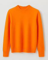 Kelsey - Komfortabler und warmer Damenpullover in Orange