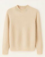 Kelsey - Komfortabler und warmer Damenpullover in Beige
