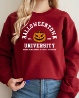 RAELYN - Halloweentown Universität Sweatshirt in Burgundisch