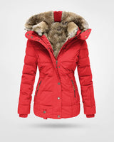 Muhlose | Warme und wasserdichte Winterjacke in Rot