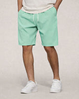 Robert | Elastischer Bund Helle Kordel Shorts in Light Grün