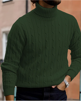 Rollkragenpullover Für Herren - Alessandro in Grün