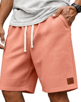 Garenix - Strukturierte Athleisure-Shorts in Pink