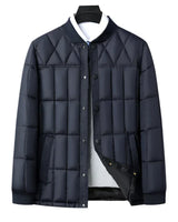 Vegane Lederjacke - Leiner in Marineblau