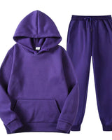 Erik | Sportiver Herren-Track­suit in Lila