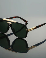 Zayloris - Premium Retro-Sonnenbrille in Grün