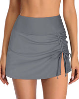 Marina | Eleganter Baderock für Damen in Grau
