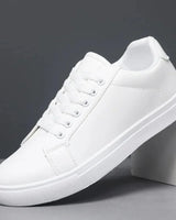 Gabriel | Herren Leder Sneaker Elegant Modern Komfort in Weiß
