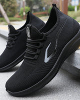Atmungsaktive Sport-Class Schuhe in Schwarz