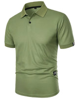 Horatio - Knitterfreies Sommer-Poloshirt in Grün