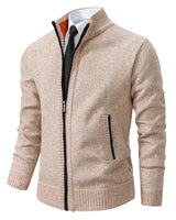 Anton | Eleganter Premium-Cardigan in Beige