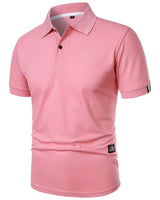 Zameer - Sommer Polo Hemd | 1+1 Kostenlos in Rosa