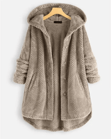GLEN - Fleecejacke für Gemütlichkeit und Stil in Grau