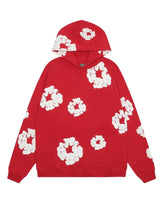 Lässiger Damen Hoodie mit Blumenmuster - Amara in Root