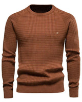Falk | Pullover mit Karomuster in Braun