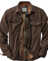 Ansel - leichte Sommerjacke in Dunkelbraun