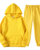 Erik | Sportiver Herren-Track­suit in Gelb
