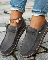 Leana | Damen Ultra-Leichte Komfortschuhe – Komfortschuhe Leicht Alltagstauglich in Grau