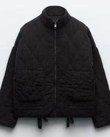 Zara™ - Vintage Steppjacke in Schwarz