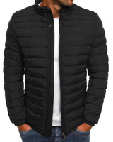 Daniel | Warme Winterliche Jacke in Schwarz