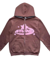 Fabian | Zip-up in Rot