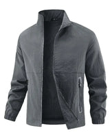 Roscoe - Leichte Jacke in Grau