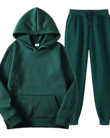 Erik | Sportiver Herren-Track­suit in Grün