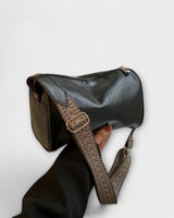 Schicke Schultertasche Damen in Schwarz