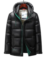 James - Winterjacke in Schwarz