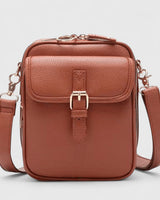 Elegante Schultertasche Damen in Braun