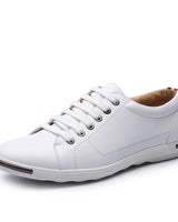 Veganer Leder-Sneaker - Homero in Weiß