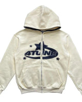 Fabian | Zip-up in Beige