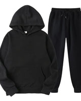 Erik | Sportiver Herren-Track­suit in Schwarz