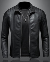 Danny Will - Lederjacke in Midnight Schwarz