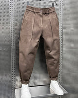 Kessan - Hose mit elastischem Bund in Braun