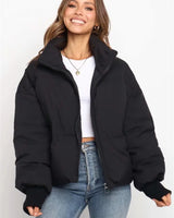 Leichte Damen Pufferjacke - Sofia in Schwarz