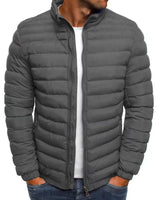 Daniel | Warme Winterliche Jacke in Grau