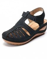 Nova - Sandalen mit Klettverschluss in Schwarz