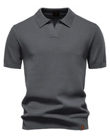 ULRICH | STILVOLLES POLO in Dunkelgrau