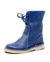 Cali | Wasserdichte Stiefel mit Wollfutter in Blau