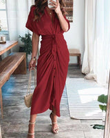 Julia - Luxuriöses Abendkleid für jeden Anlass in Rot