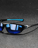 Hedda | Sportliche Polarized-Sonnenbrille in Blau