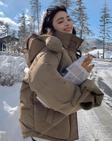 Gepo | Gepolsterte Winterjacke in Khaki