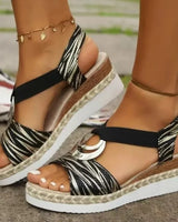 Reese | Fußgewölbestütze Leicht Sandalen in Schwarz