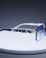 Iva | Moderne Polarized-Sonnenbrille in Hellblau