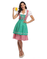 Dirndl Damen Traditionell Kariert - Hannelore in Grün